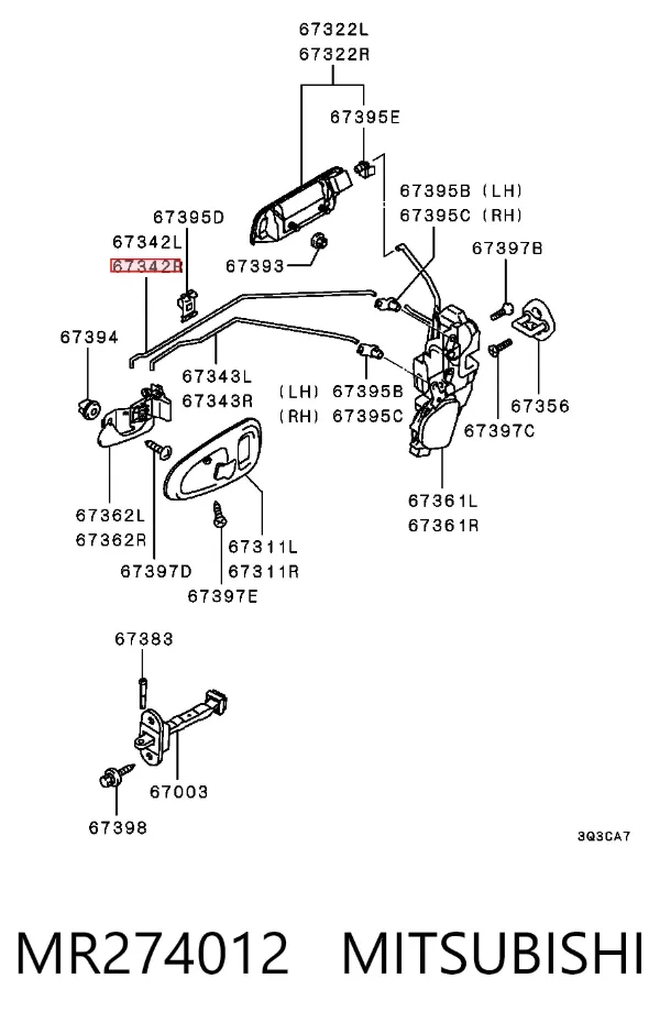  MR274012 Mitsubishi