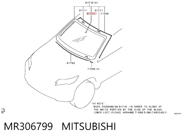  MR306799 Mitsubishi