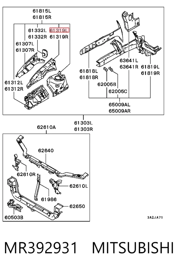  MR392931 Mitsubishi