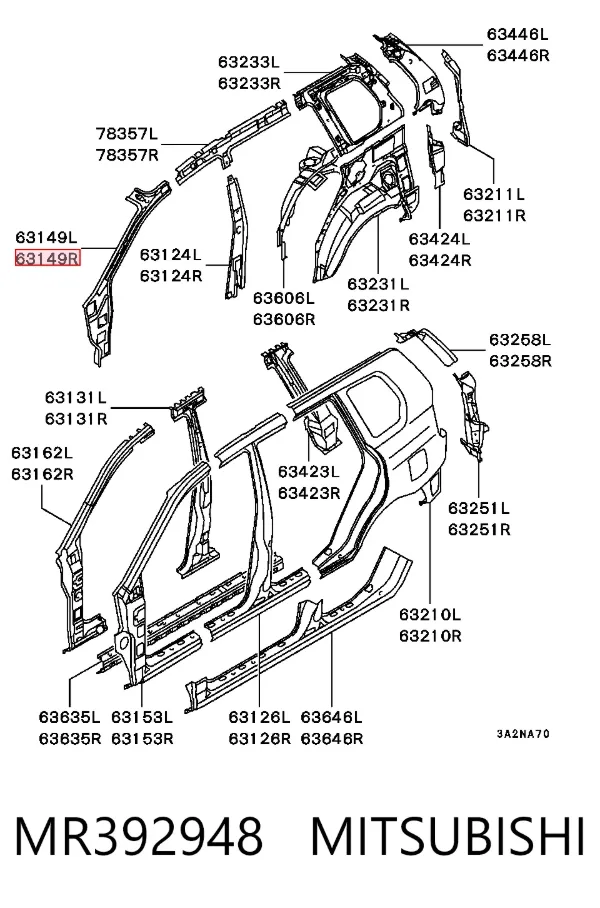  MR392948 Mitsubishi