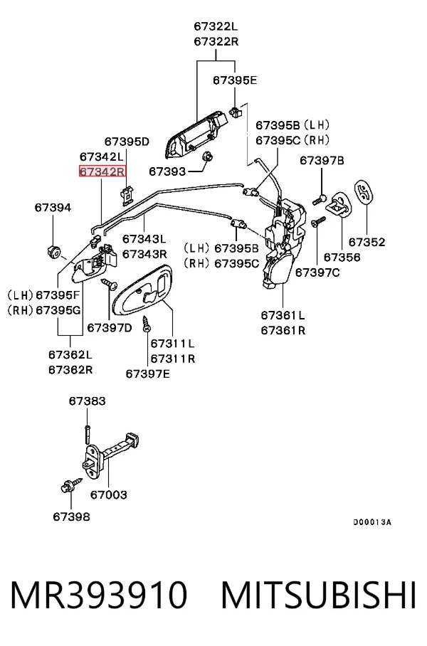  MR393910 Mitsubishi