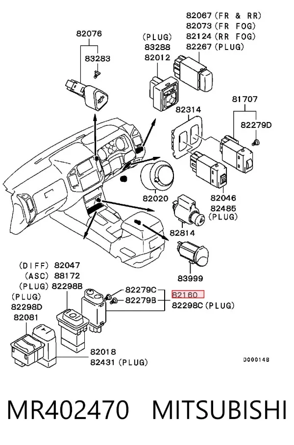  MR402470 Mitsubishi