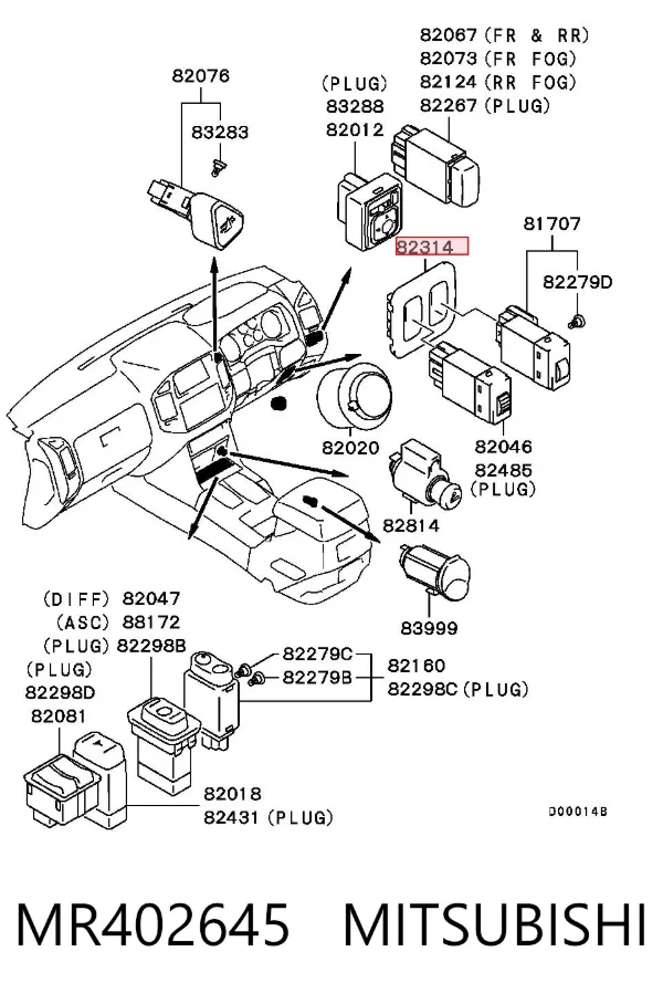  MR402645 Mitsubishi