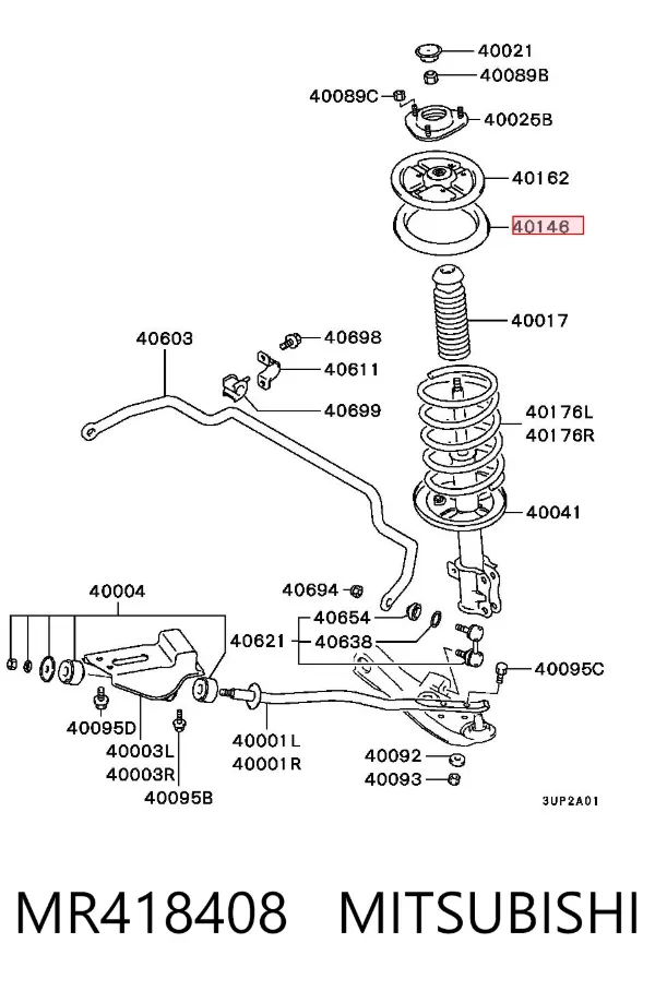  MR418408 Mitsubishi