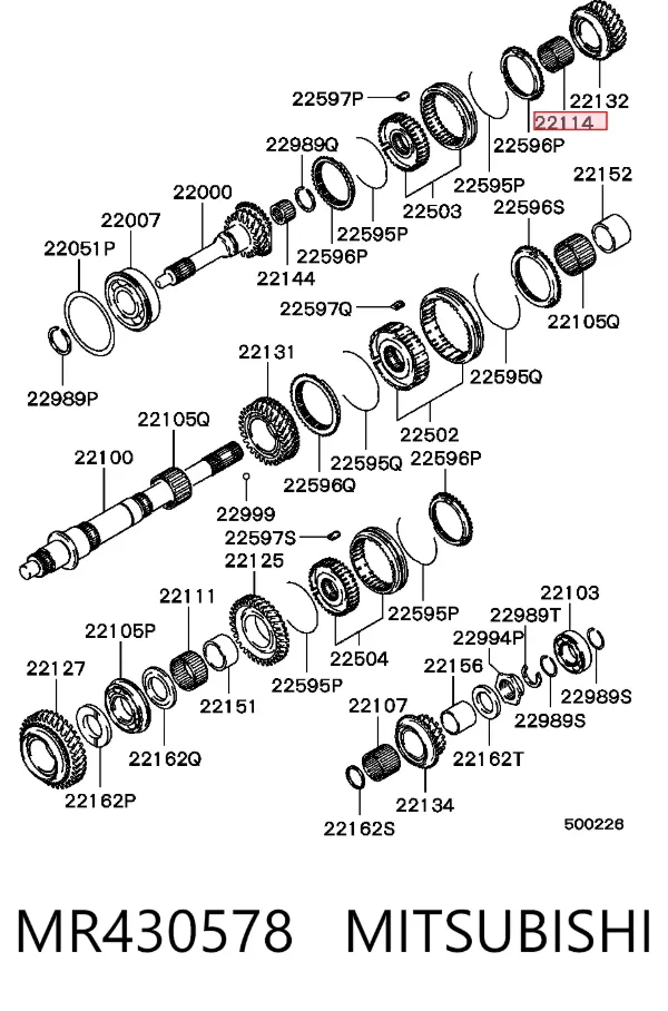  MR430578 Mitsubishi