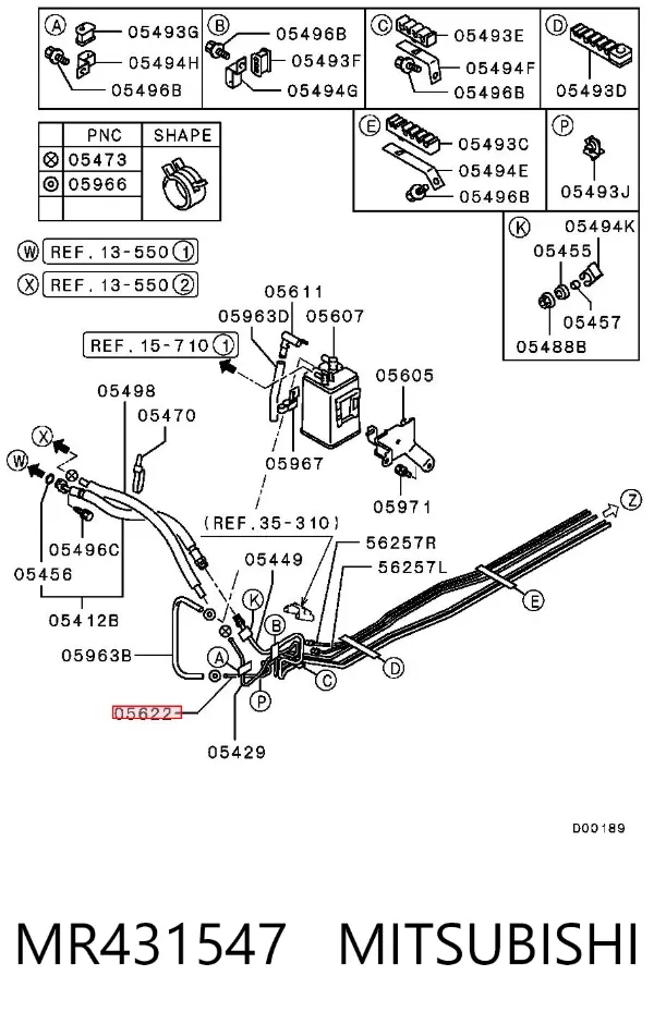  MR431547 Mitsubishi