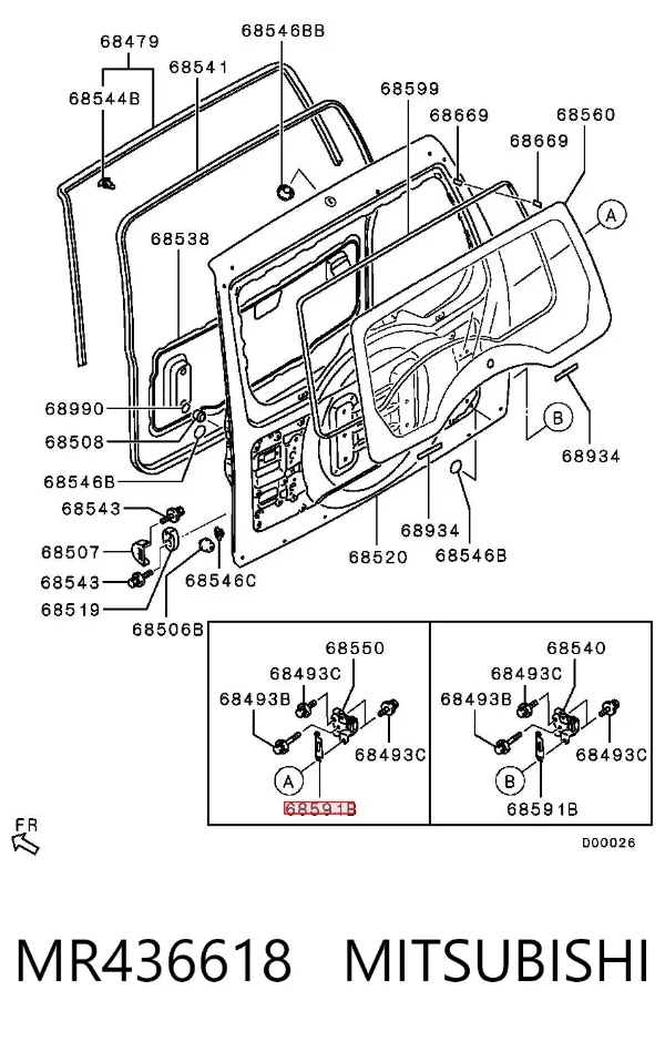  MR436618 Mitsubishi