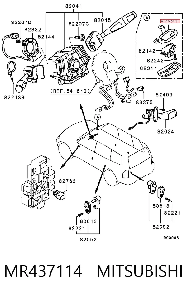  MR437114 Mitsubishi