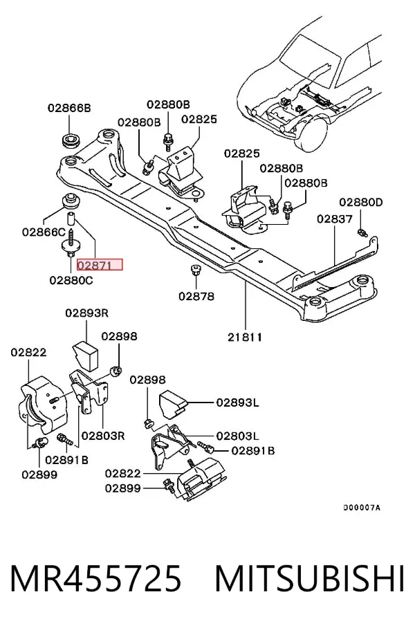  MR455725 Mitsubishi