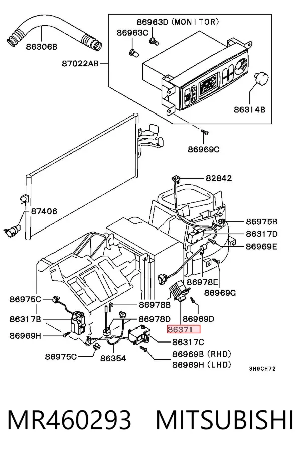  MR460293 Mitsubishi