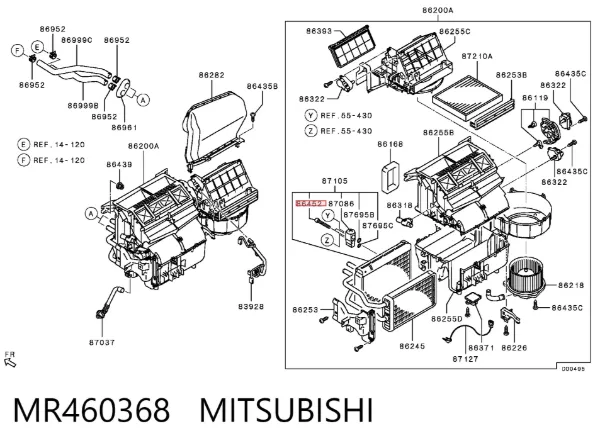  MR460368 Mitsubishi