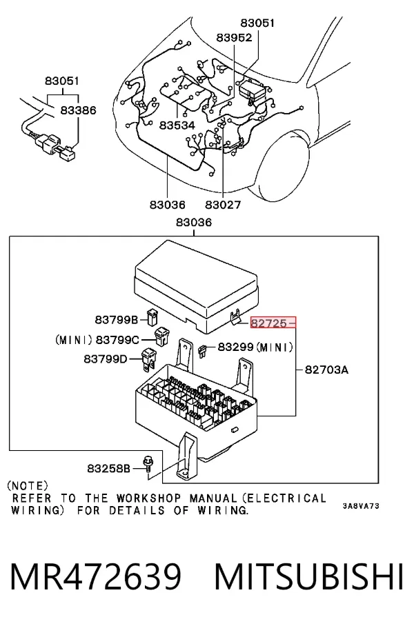  MR472639 Mitsubishi