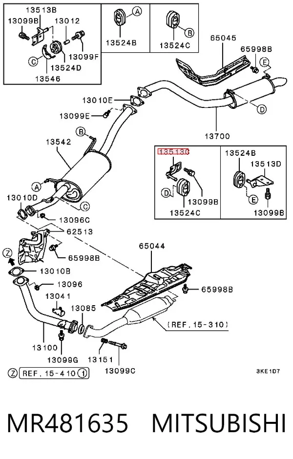  MR481635 Mitsubishi
