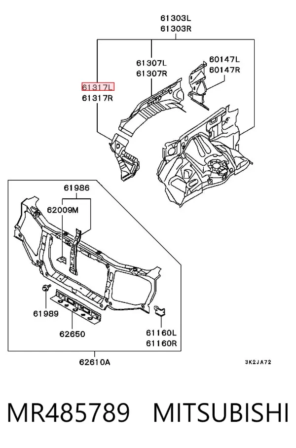  MR485789 Mitsubishi