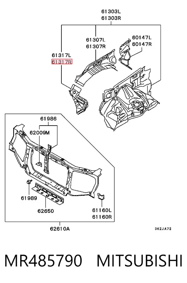  MR485790 Mitsubishi
