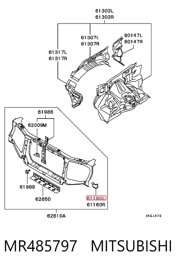  MR485797 Mitsubishi