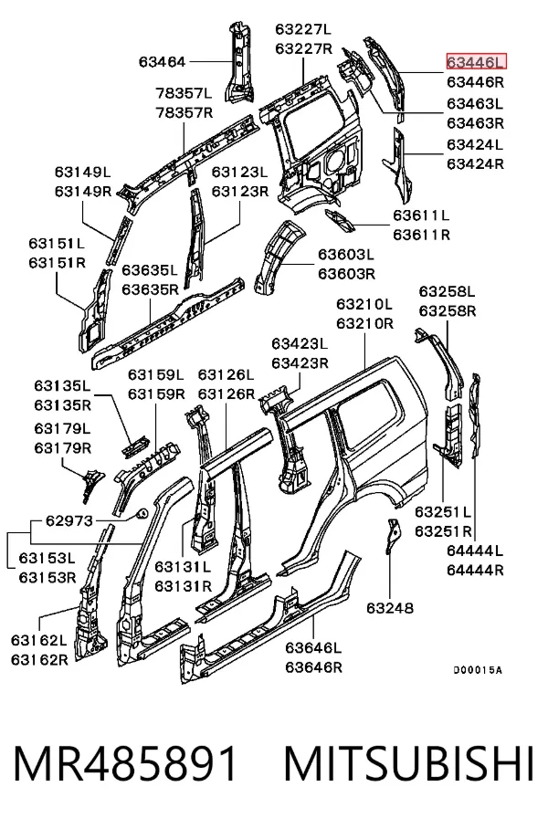  MR485891 Mitsubishi