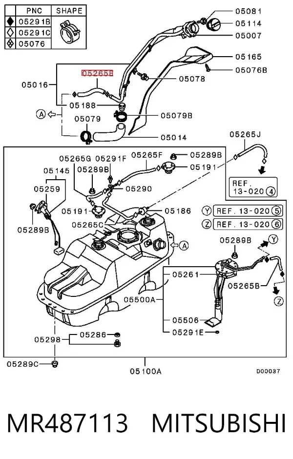  MR487113 Mitsubishi