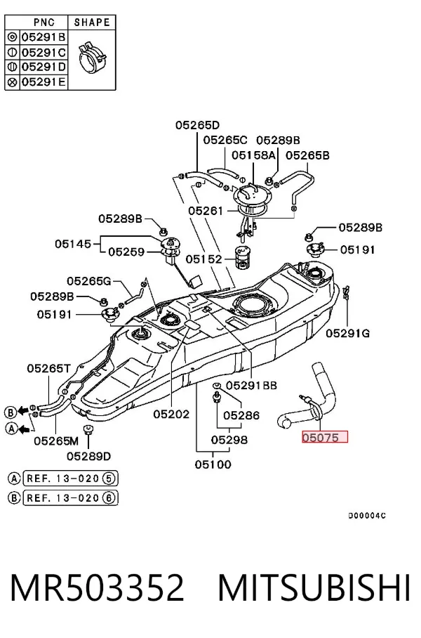  MR503352 Mitsubishi