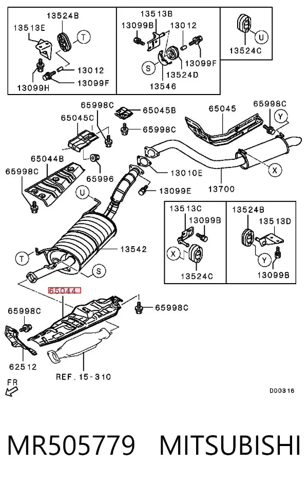  MR505779 Mitsubishi