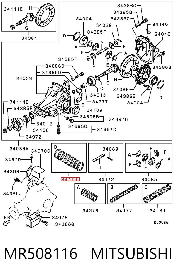  MR508116 Mitsubishi