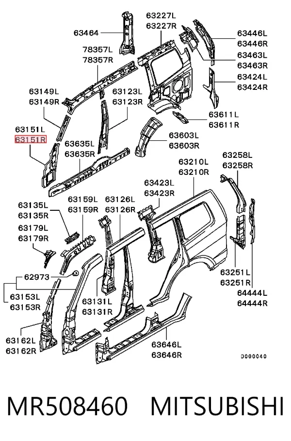  MR508460 Mitsubishi