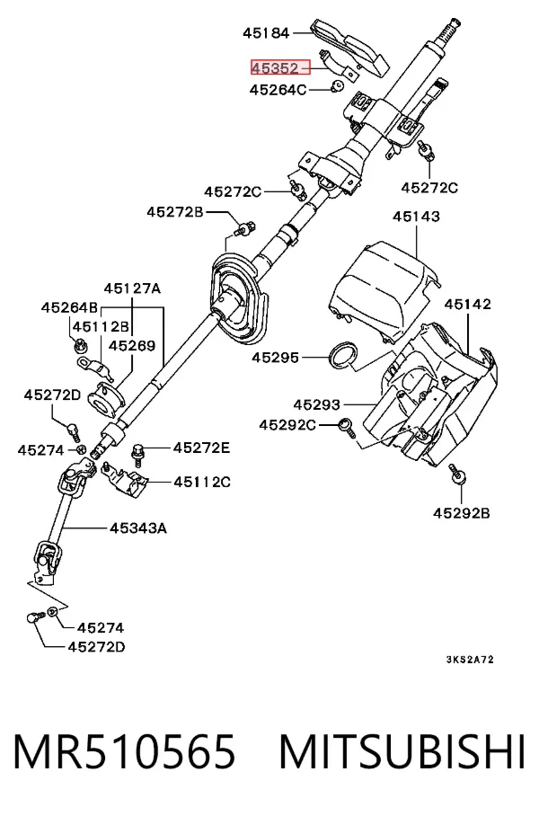  MR510565 Mitsubishi