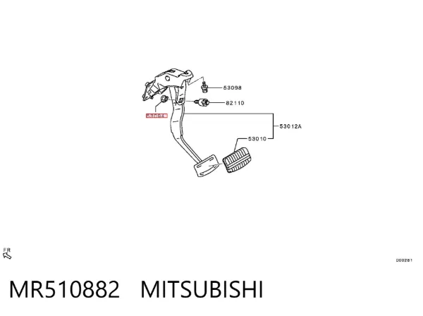  MR510882 Mitsubishi