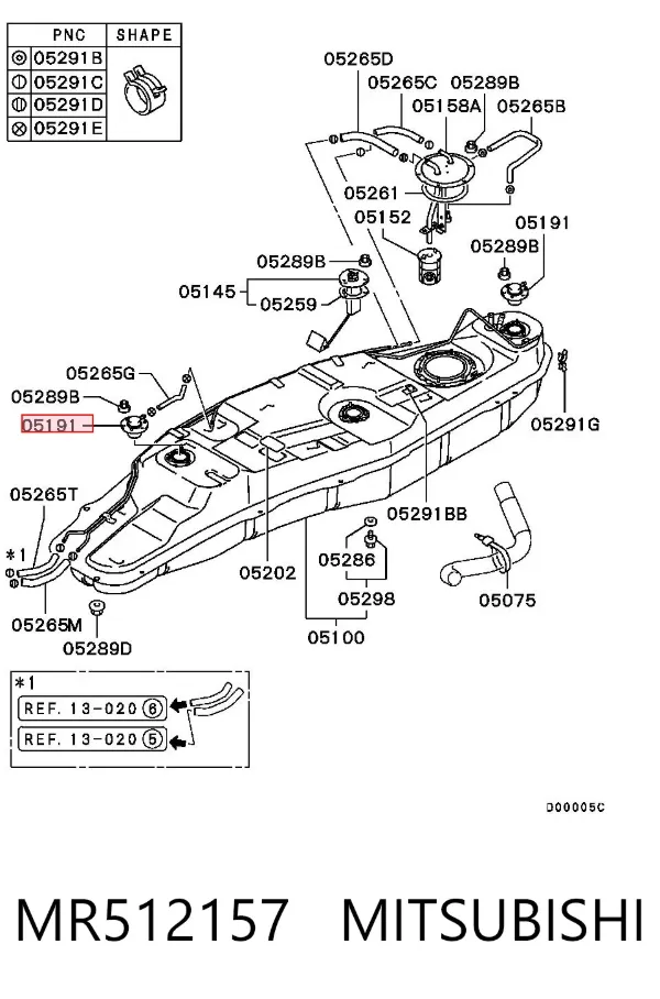  MR512157 Mitsubishi