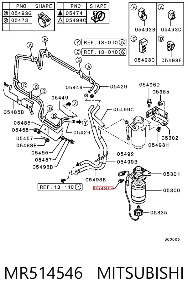  MR514546 Mitsubishi