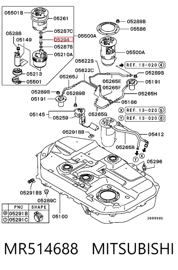  MR514688 Mitsubishi