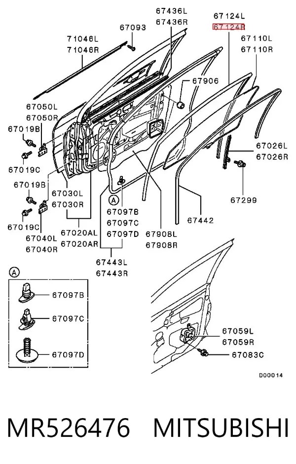  MR526476 Mitsubishi