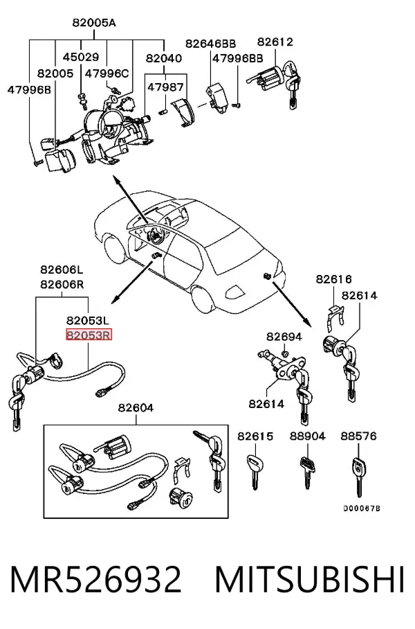  MR526932 Mitsubishi