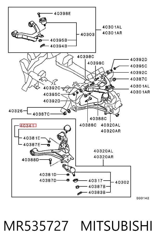  MR535727 Mitsubishi