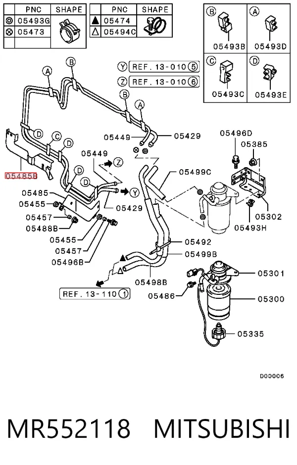  MR552118 Mitsubishi