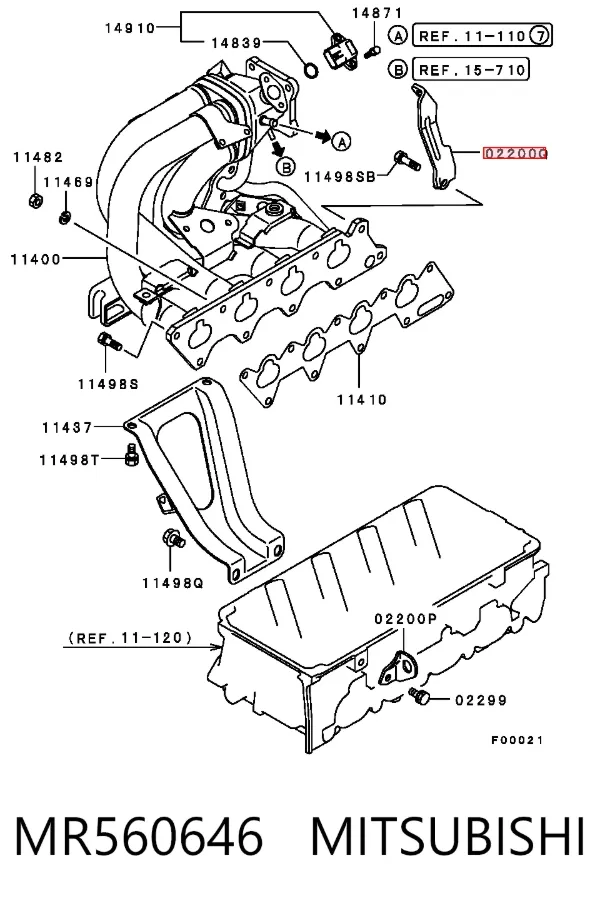  MR560646 Mitsubishi