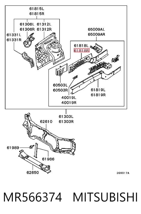  MR566374 Mitsubishi