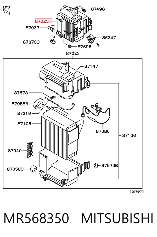  MR568350 Mitsubishi