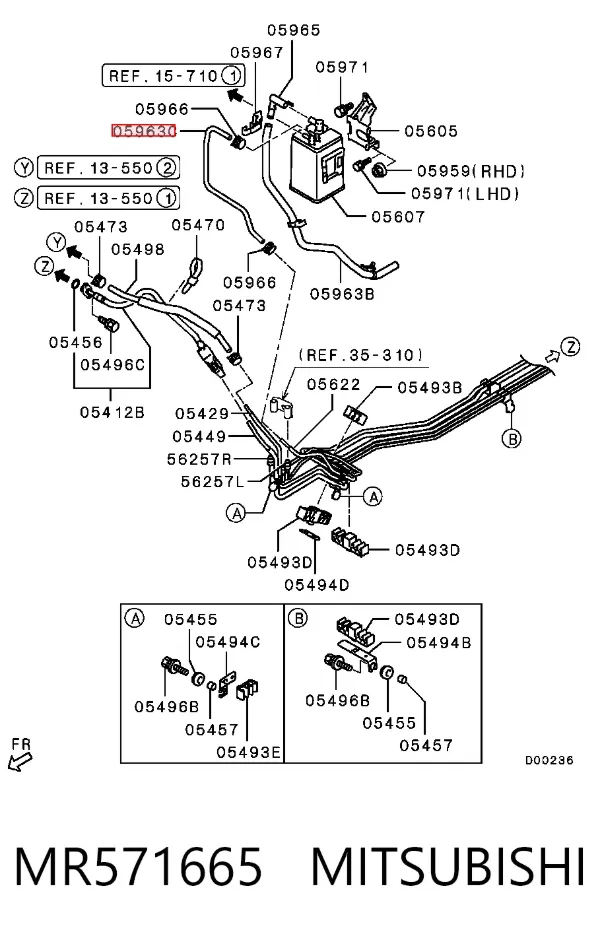 MR571665 Mitsubishi