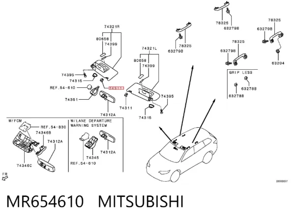 MR654610 Mitsubishi