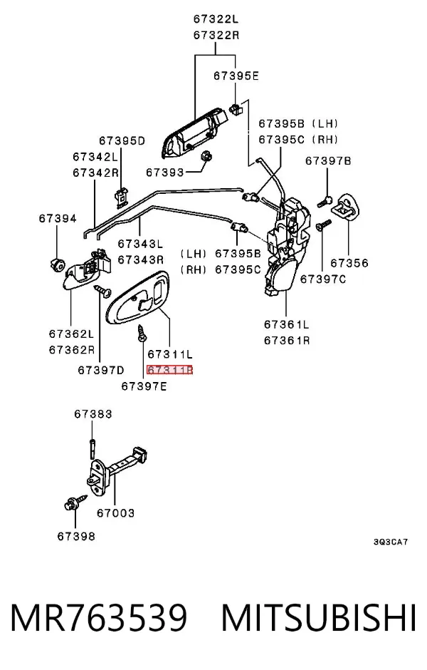  MR763539 Mitsubishi