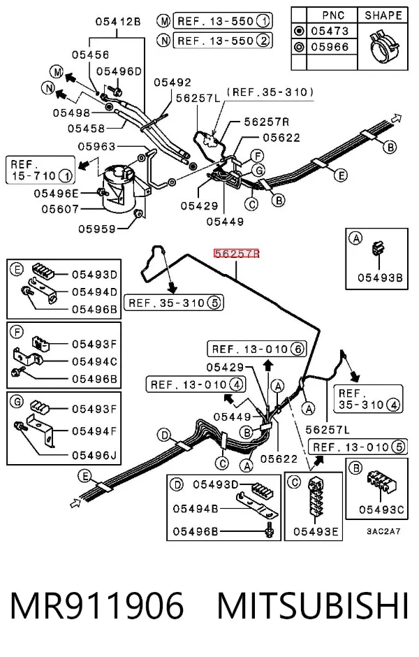  MR911906 Mitsubishi