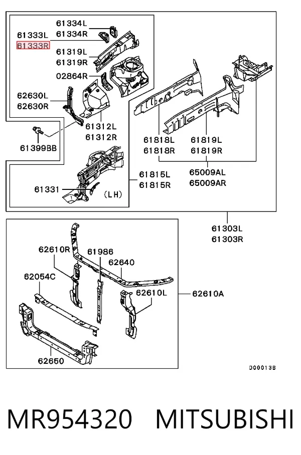  MR954320 Mitsubishi