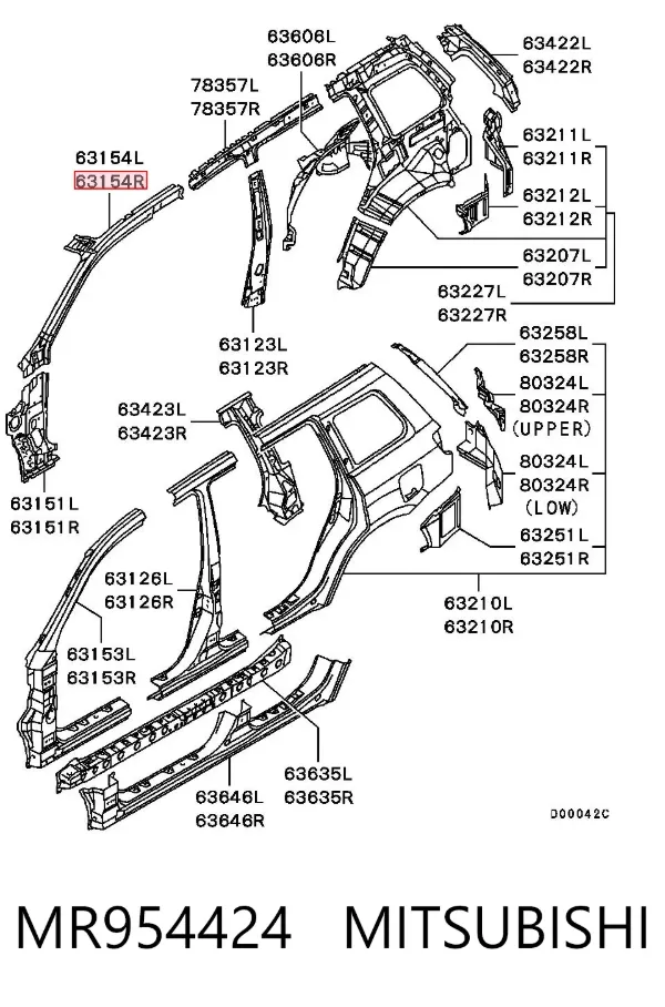  MR954424 Mitsubishi
