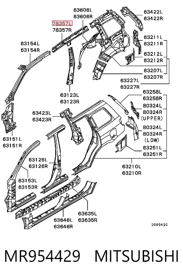  MR954429 Mitsubishi