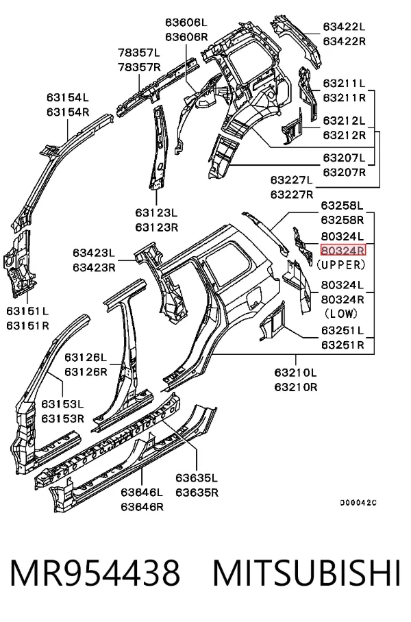  MR954438 Mitsubishi