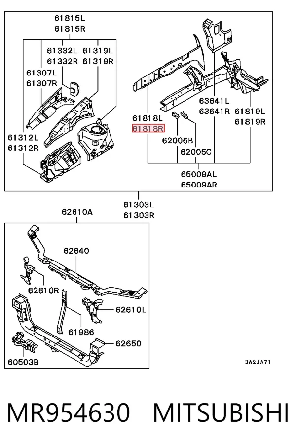  MR954630 Mitsubishi