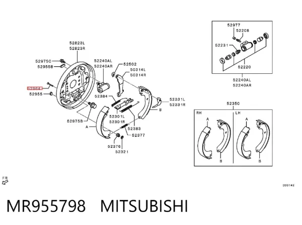  MR955798 Mitsubishi