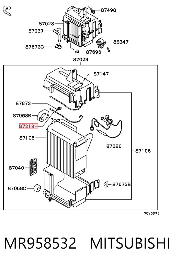  MR958532 Mitsubishi