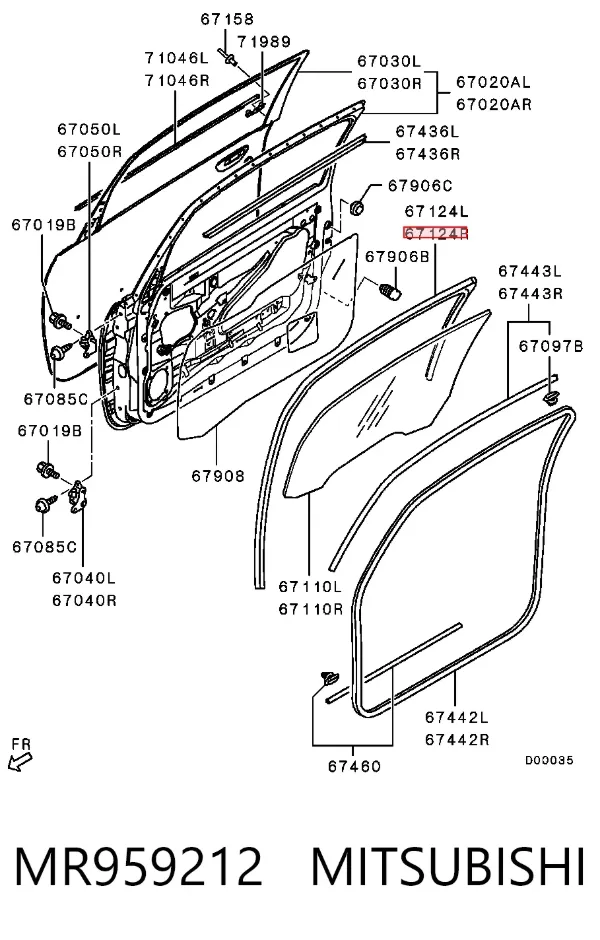 MR959212 Mitsubishi
